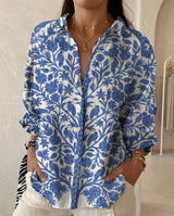 Blau Blumig